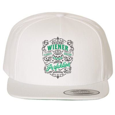 Vienna Original Year Of Birth 2002 Vienna Wool Snapback Cap