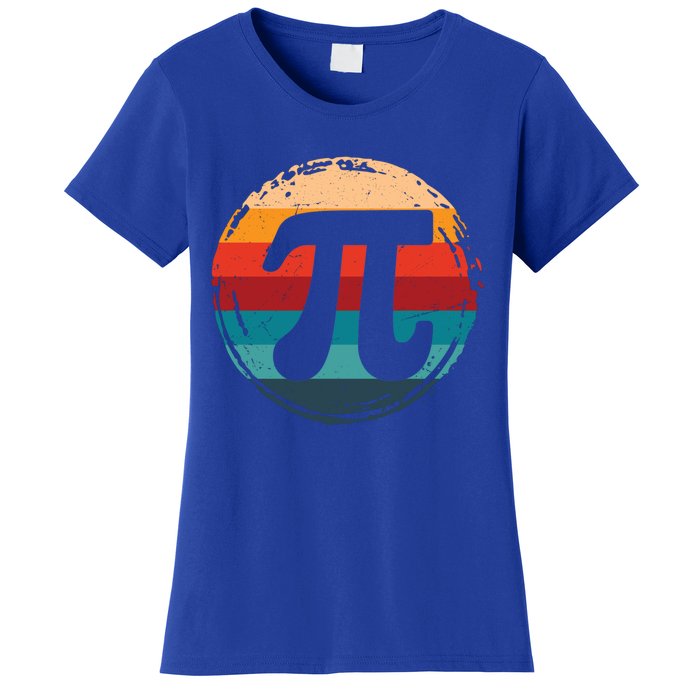 Vintage Pi 3 14 Pi Number Symbol Math Science Gift Women's T-Shirt