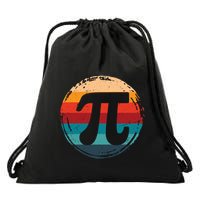 Vintage Pi 3 14 Pi Number Symbol Math Science Meaningful Gift Drawstring Bag