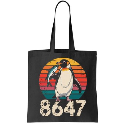 Vintage Penguin 86 47 Protest - 8647 Penguin Anti Trump Bag