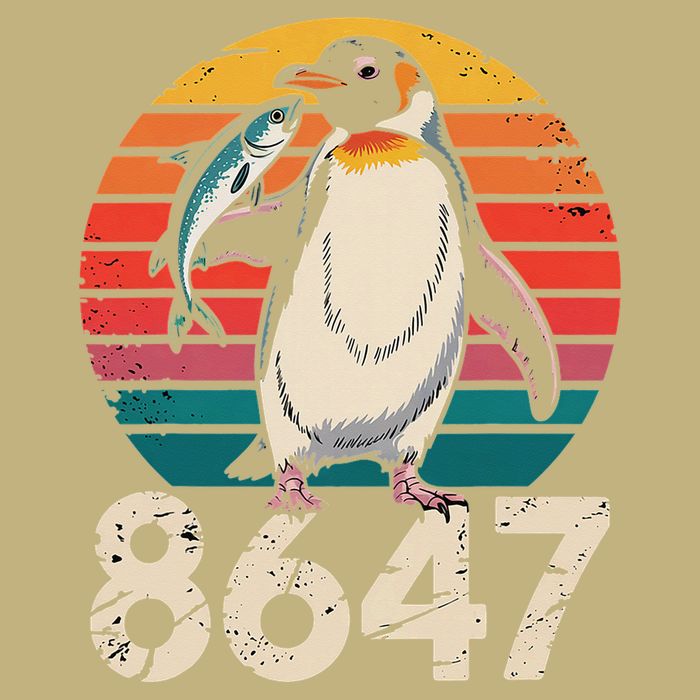 Vintage Penguin 86 47 Protest - 8647 Penguin Anti Trump Button