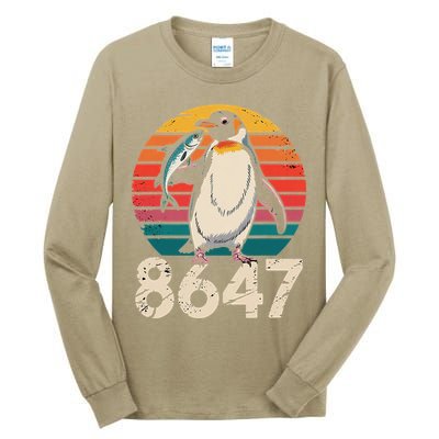 Vintage Penguin 86 47 Protest - 8647 Penguin Anti Trump Tall Long Sleeve T-Shirt