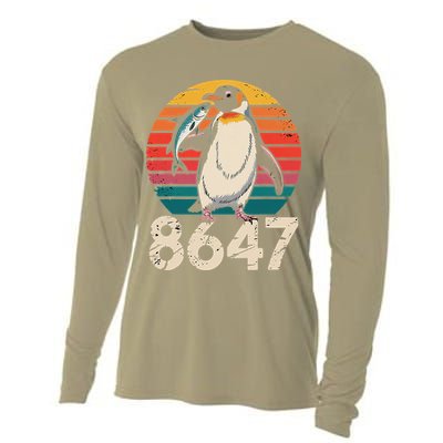 Vintage Penguin 86 47 Protest - 8647 Penguin Anti Trump Cooling Performance Long Sleeve Crew