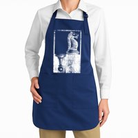 Vintage Pawn And Knight Shadow Chess Apron