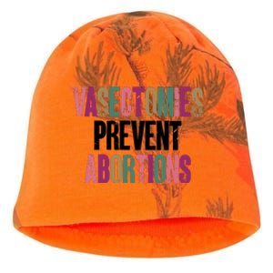 Vasectomies Prevent Abortions Feminist Women Rights Pro Choice Kati - Camo Knit Beanie