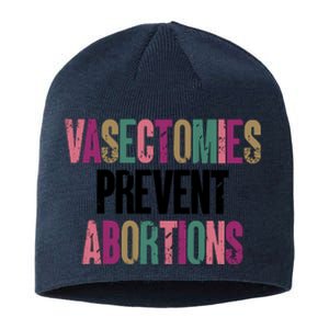 Vasectomies Prevent Abortions Feminist Women Rights Pro Choice Sustainable Beanie