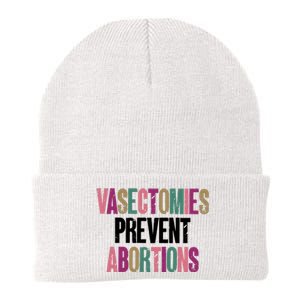 Vasectomies Prevent Abortions Feminist Women Rights Pro Choice Knit Cap Winter Beanie