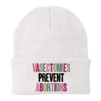 Vasectomies Prevent Abortions Feminist Women Rights Pro Choice Knit Cap Winter Beanie