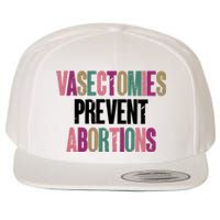 Vasectomies Prevent Abortions Feminist Women Rights Pro Choice Wool Snapback Cap