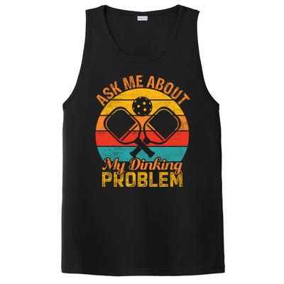 Vintage Pickleball Ask Me About My Pickleball Gift PosiCharge Competitor Tank