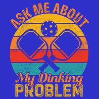 Vintage Pickleball Ask Me About My Pickleball Gift Button