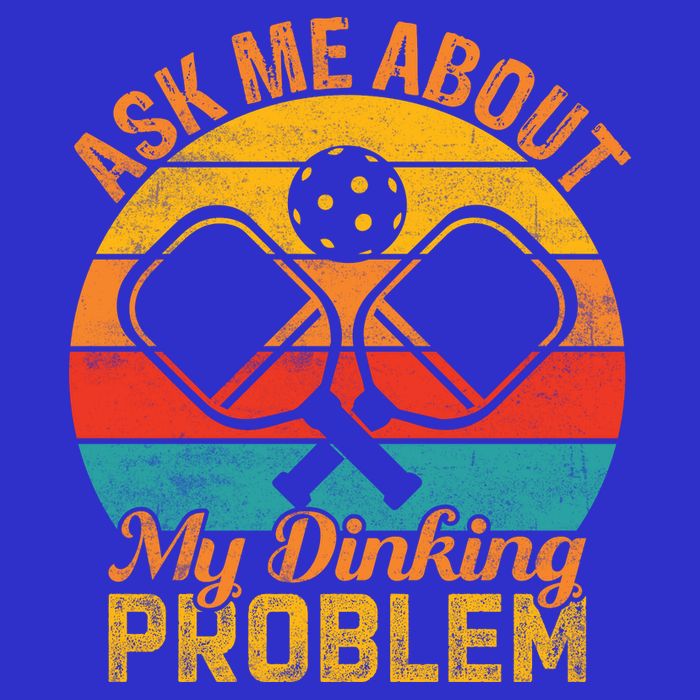 Vintage Pickleball Ask Me About My Pickleball Gift Button