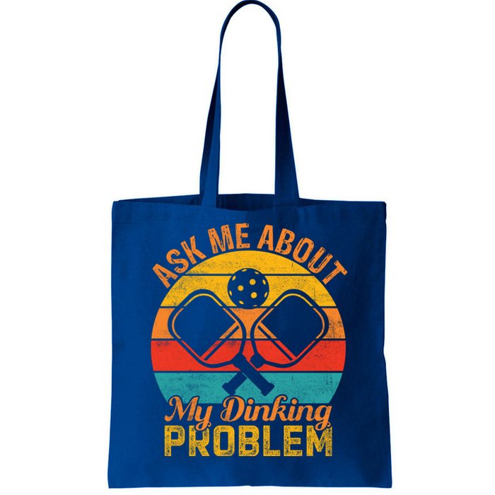 Vintage Pickleball Ask Me About My Pickleball Gift Tote Bag