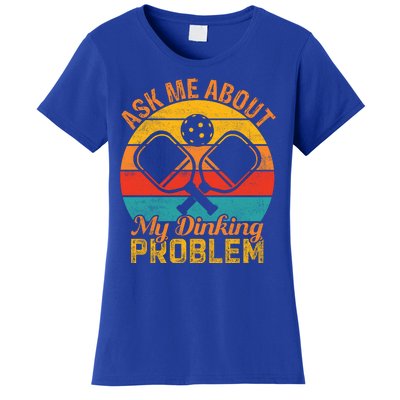 Vintage Pickleball Ask Me About My Pickleball Gift Women's T-Shirt