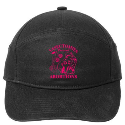 Vasectomies Prevent Abortions  7-Panel Snapback Hat