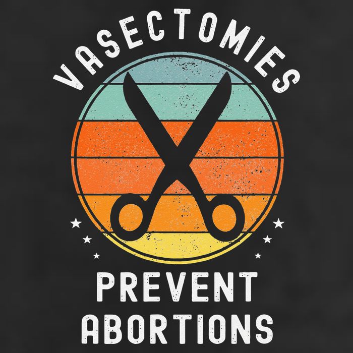 Vasectomies Prevent Abortions Retro Pro Choice Funny Novelty Adult Drive Performance Visor