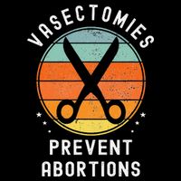 Vasectomies Prevent Abortions Retro Pro Choice Funny Novelty 16 in Basic Backpack