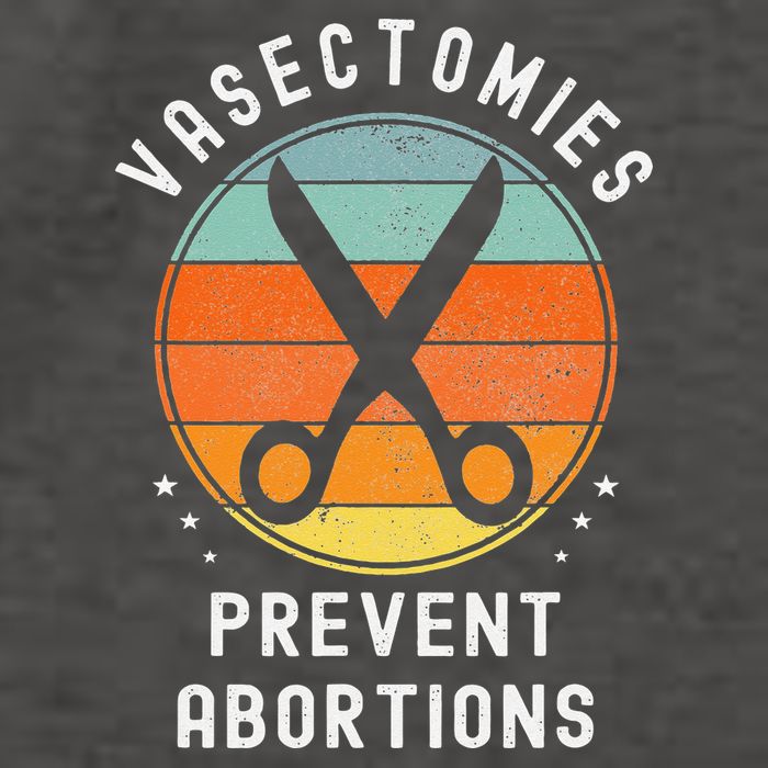 Vasectomies Prevent Abortions Retro Pro Choice Funny Novelty Vector Backpack