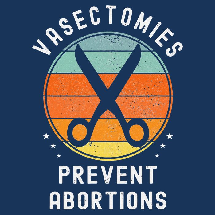 Vasectomies Prevent Abortions Retro Pro Choice Funny Novelty Infant Baby Jersey Bodysuit