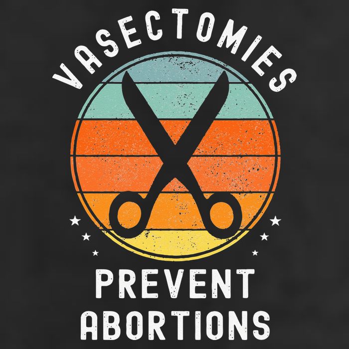 Vasectomies Prevent Abortions Retro Pro Choice Funny Novelty Adult Drive Performance Visor