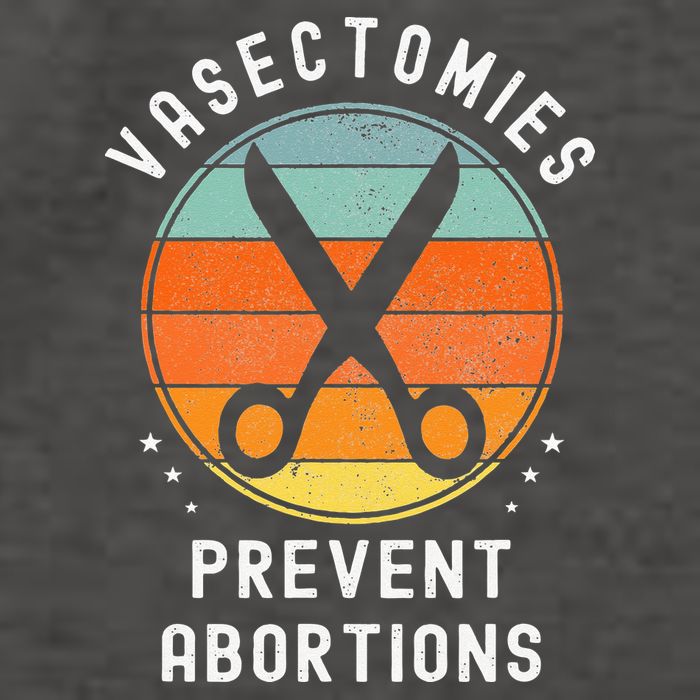 Vasectomies Prevent Abortions Retro Pro Choice Funny Novelty Vector Backpack