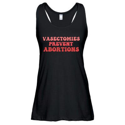 Vasectomies Prevent Abortions Ladies Essential Flowy Tank
