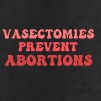 Vasectomies Prevent Abortions Crop Fleece Hoodie