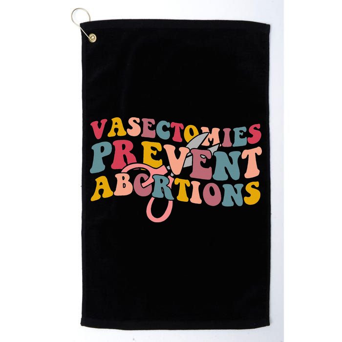 Vasectomies Prevent Abortions 's Pro Choice Feminist Golf Towel
