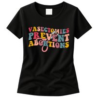 Vasectomies Prevent Abortions 's Pro Choice Feminist Womens T-Shirt