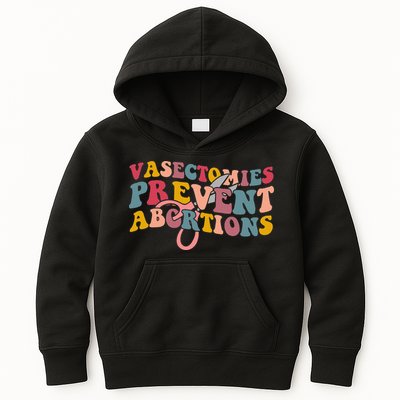 Vasectomies Prevent Abortions 's Pro Choice Feminist Kids Hoodie