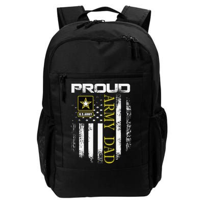 Vintage Proud Army Dad With American Flag Gift Backpack