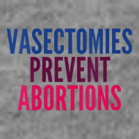 Vasectomies Prevent Abortions Protest Hooded Wearable Blanket