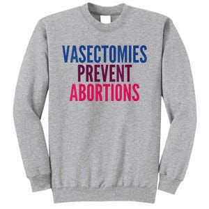 Vasectomies Prevent Abortions Protest Tall Sweatshirt