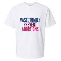 Vasectomies Prevent Abortions Protest Sueded Cloud Jersey T-Shirt