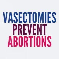 Vasectomies Prevent Abortions Protest Sueded Cloud Jersey T-Shirt