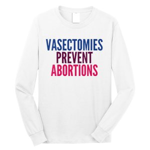 Vasectomies Prevent Abortions Protest Long Sleeve Shirt