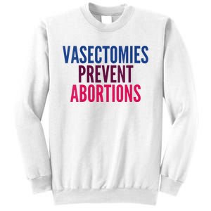 Vasectomies Prevent Abortions Protest Sweatshirt