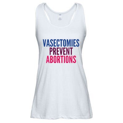 Vasectomies Prevent Abortions Protest Ladies Essential Flowy Tank