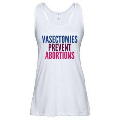 Vasectomies Prevent Abortions Protest Ladies Essential Flowy Tank