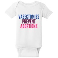Vasectomies Prevent Abortions Protest Baby Bodysuit