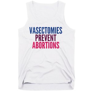 Vasectomies Prevent Abortions Protest Tank Top