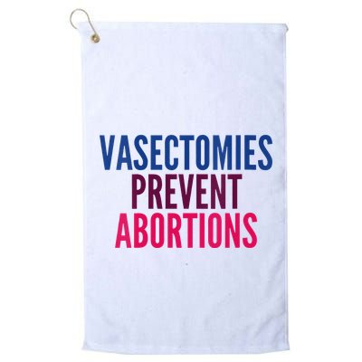 Vasectomies Prevent Abortions Protest Golf Towel