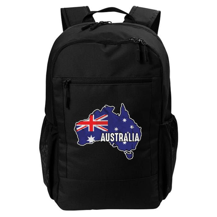 Vintage Patriotic Australian Pride Australia Flag Daily Commute Backpack