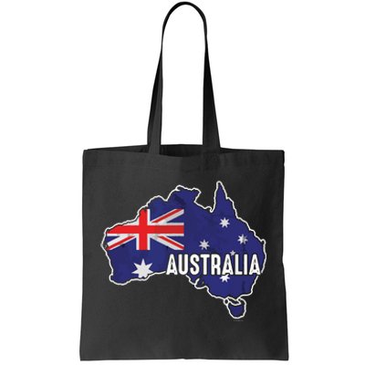 Vintage Patriotic Australian Pride Australia Flag Tote Bag