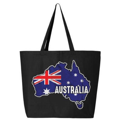 Vintage Patriotic Australian Pride Australia Flag 25L Jumbo Tote