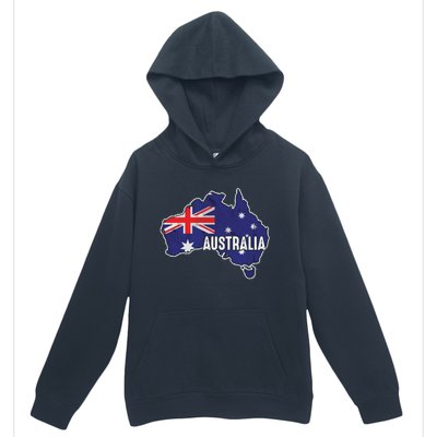 Vintage Patriotic Australian Pride Australia Flag Urban Pullover Hoodie