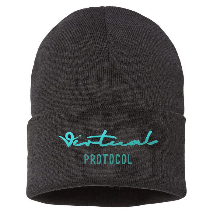 Virtuals Protocol Aixcb Ata Griffain Ai16z Crypto Ai Agent Sustainable Knit Beanie