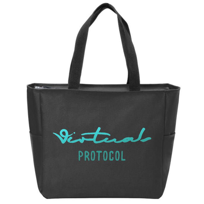Virtuals Protocol Aixcb Ata Griffain Ai16z Crypto Ai Agent Zip Tote Bag