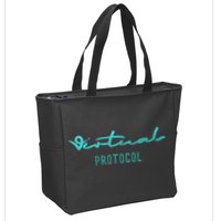 Virtuals Protocol Aixcb Ata Griffain Ai16z Crypto Ai Agent Zip Tote Bag