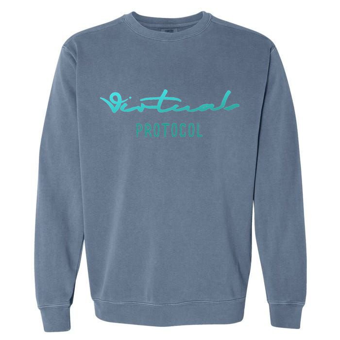 Virtuals Protocol Aixcb Ata Griffain Ai16z Crypto Ai Agent Garment-Dyed Sweatshirt